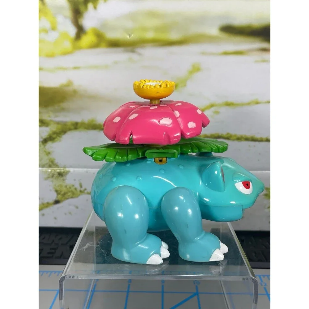 Pokemon Venusaur Action Combat Figure 2000 Vintage Nintendo Hasbro Vine Whip